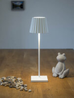 Sompex Troll 2.0 weiß Akku LED Outdoortischleuchte