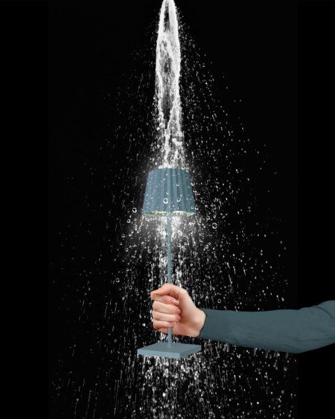 Sompex Troll 2.0 blau Akku LED Outdoortischleuchte