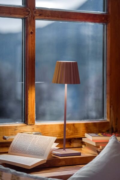 Sompex Troll 2.0 rost Akku LED Outdoortischleuchte