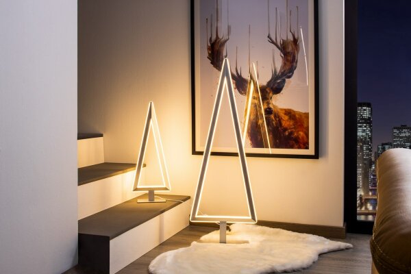 Villeroy & Boch Tischleuchte Wien LED silber 53 cm