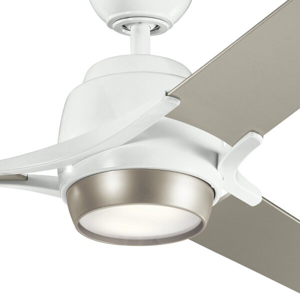 Design Deckenventilator Zeus 152 cm LED dimmbar Weiß