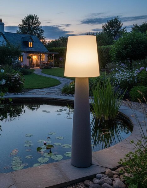 8 Seasons Design Stehleuchte No. 1 LED taupe 160 cm