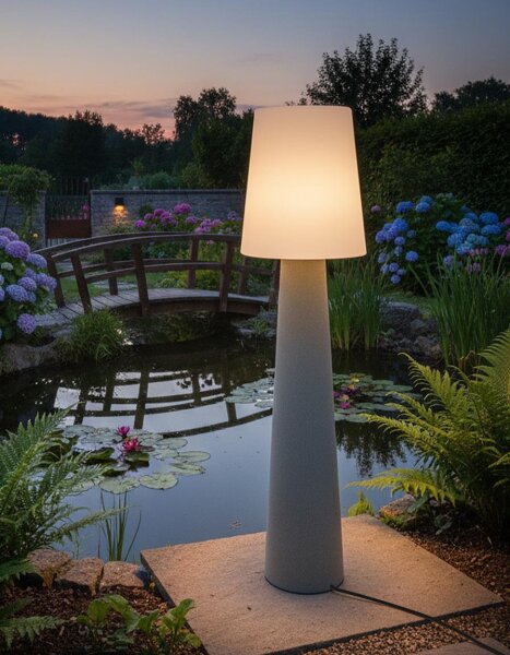 8 Seasons Design Stehleuchte No. 1 LED grau 160 cm