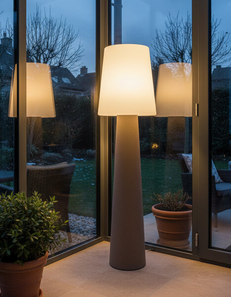 8 Seasons Design Stehleuchte No. 1 LED sand 160 cm