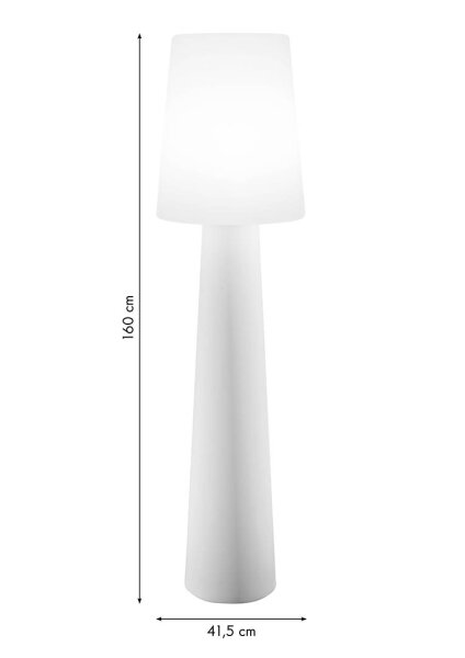 8 Seasons Design Stehleuchte No. 1 LED RGB 160 cm weiss