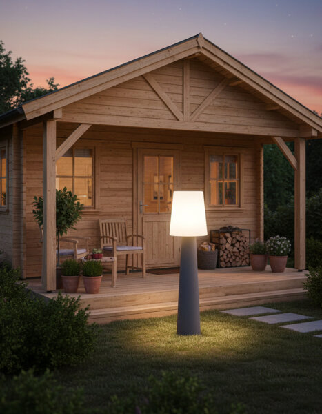 8 Seasons Design Stehleuchte No. 1 LED RGB 160 cm taupe