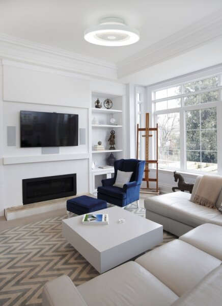 Mantra Tibet Deckenventilator LED Fernbedienung dimmbar weiß