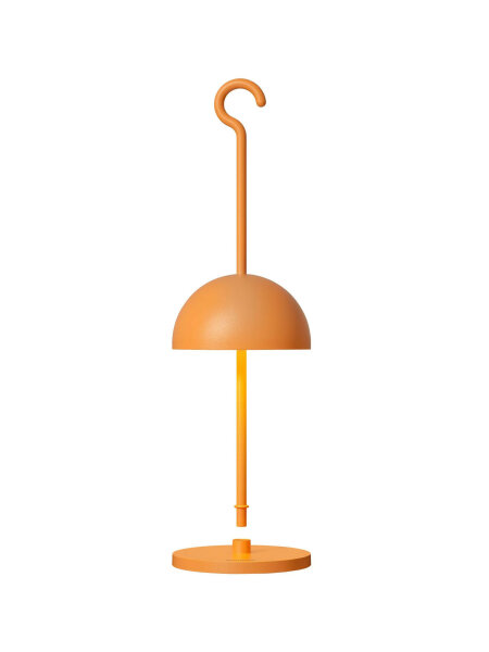 Sompex Hook Akku LED Tischleuchte orange