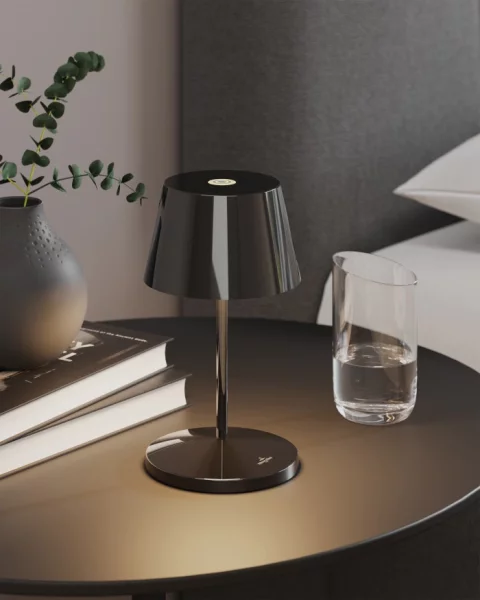Villeroy & Boch Seoul 2.0 spacegrey Akku LED Tischleuchte