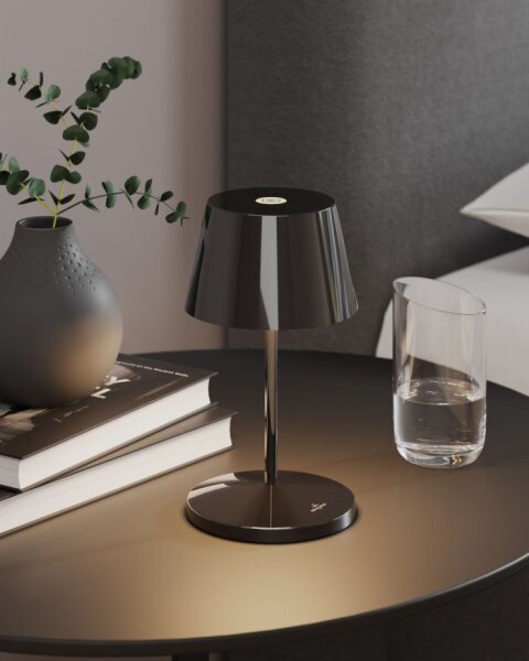 Villeroy & Boch Seoul 2.0 spacegrey Akku LED Tischleuchte