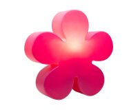 8 Seasons Design Motivleuchte Shining Flower 40 cm pink