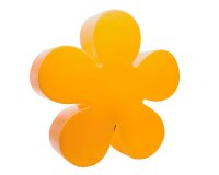 8 Seasons Design Motivleuchte Shining Flower 40 cm gelb