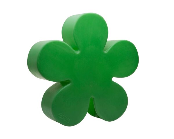 8 Seasons Design Motivleuchte Shining Flower 40 cm grün