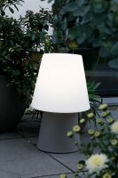 8 Seasons Design Tischleuchte No. 1 taupe LED RGB 60 cm