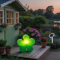 8 Seasons Design Motivleuchte Shining Flower Solar 60 cm...