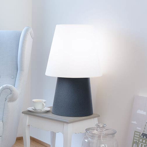 8 Seasons Design Tischleuchte No. 1 Solar 60 cm anthrazit