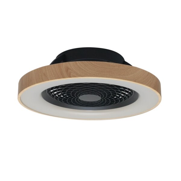 Mantra Tibet Deckenventilator LED Fernbedienung dimmbar holz schwarz
