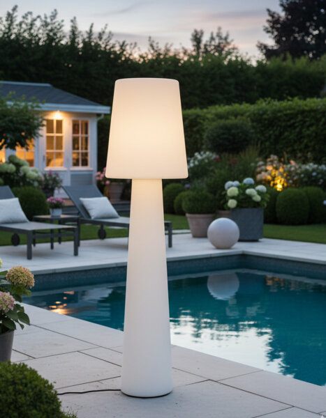 8 Seasons Design Stehleuchte No. 1 LED weiss 160 cm