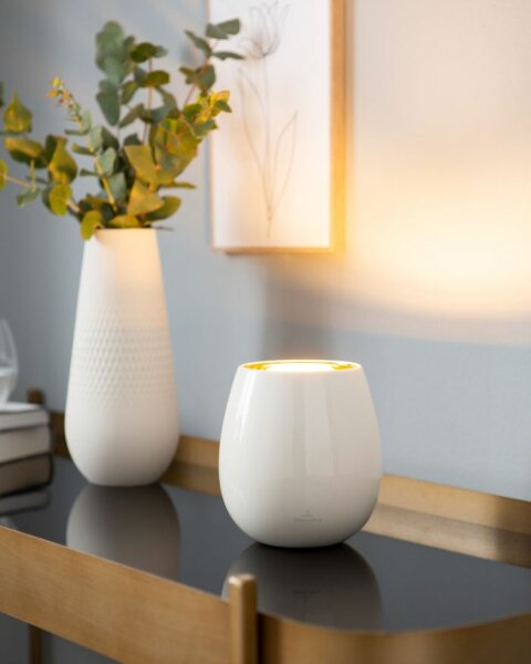 Villeroy & Boch Mumbai weiß Akku LED Tischleuchte