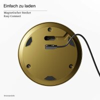 Sigor Numotion 265 gold Akku Glas Tischleuchte LED