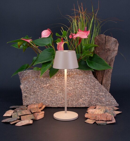 Villeroy & Boch Seoul Micro weiß Akku LED Tischleuchte Outdoor