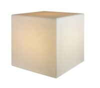 8 seasons design Leuchtwürfel Shining Cube Solar 43 cm sand