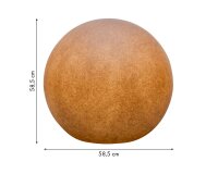 8 seasons design Shining Globe Solar 60 cm anthrazit Kugelleuchte