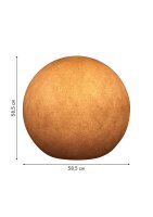 8 seasons design Shining Globe Solar 60 cm stone Kugelleuchte