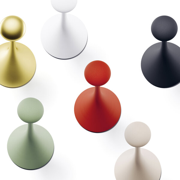 Sigor Nudrop schneeweiß Akku-Tischleuchte