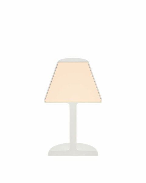 Sompex Twin T Akku LED Tischleuchte weiß