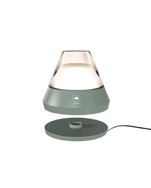 Leonardo Salerno Akku LED Tischleuchte RGB olivgrün