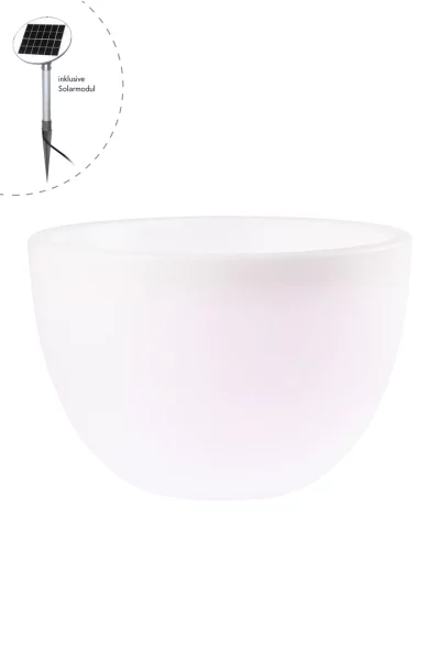 8 Seasons Design Shining Shining Curvy Pot XM Solar