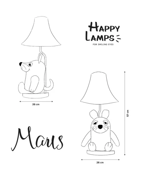 Maus - die Maus Lampe