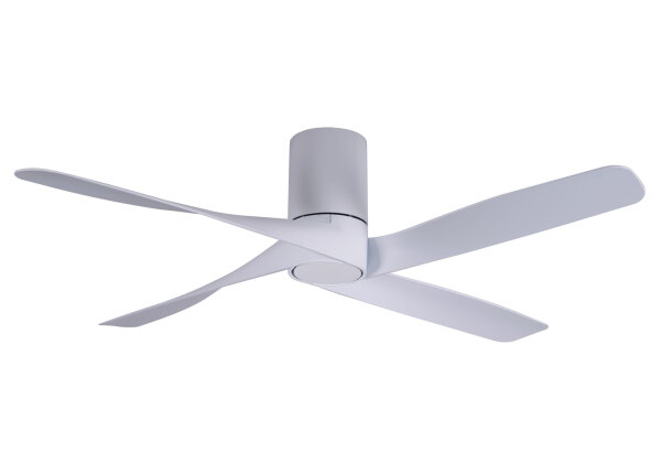 Lucci Air Deckenventilator Riviera Weiß mit LED Beleuchtung