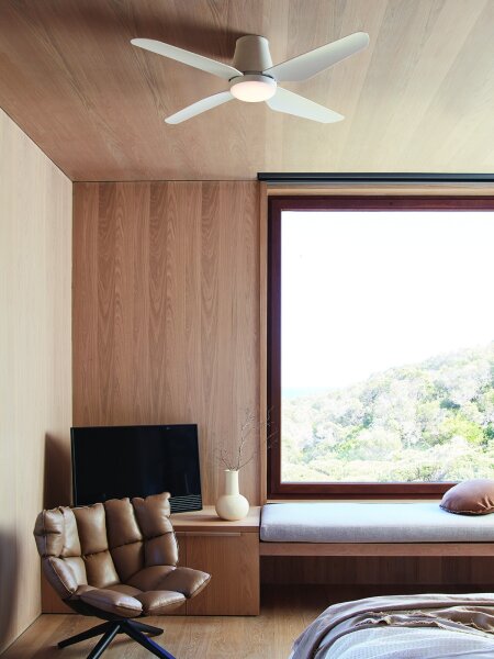 Lucci Air Deckenventilator Aria CTC LED Weiß mit LED Beleuchtung