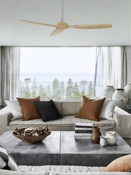 Lucci Air Deckenventilator Moto Nickel/Teak