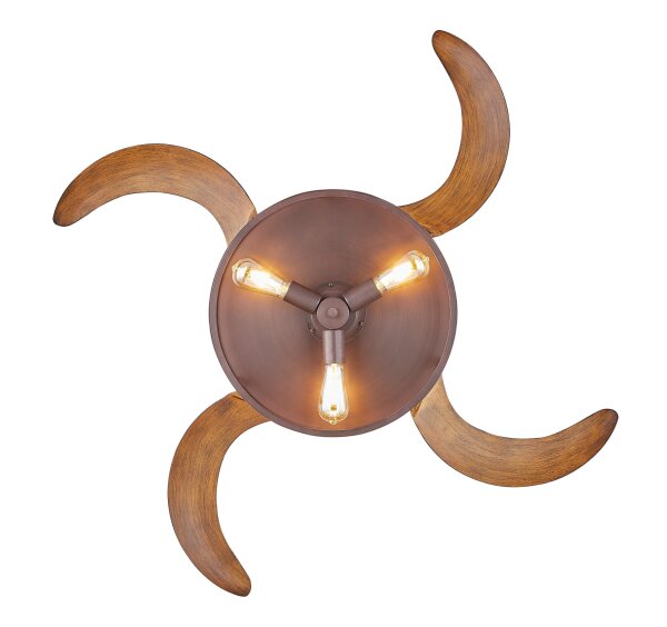 Deckenventilator Fanaway Classic ORB/Dark Koa