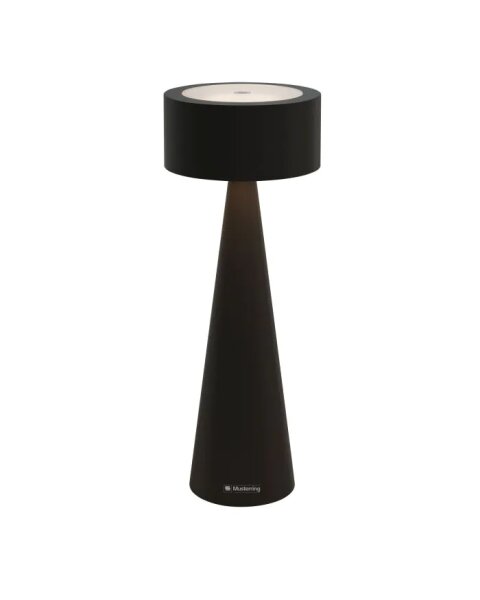 Musterring Elody Akku LED Tischleuchte schwarz