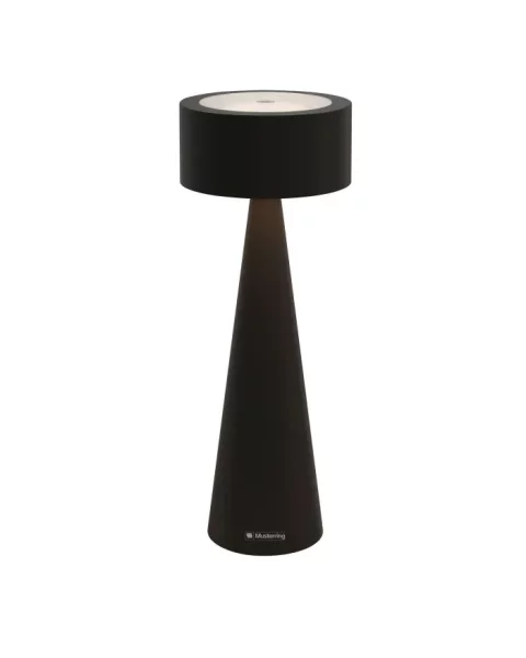 Musterring Elody Akku LED Tischleuchte schwarz