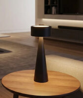 Musterring Elody Akku LED Tischleuchte schwarz