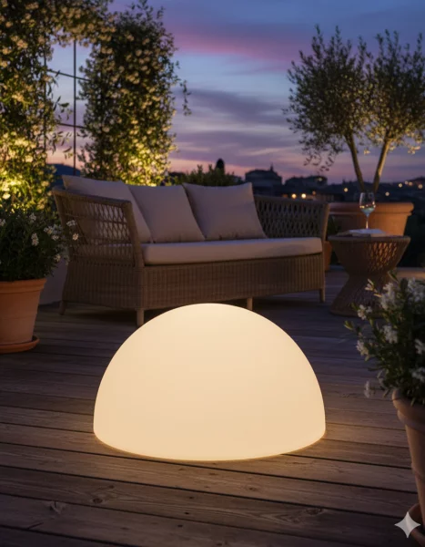 8 Seasons Design Shining Sunrise weiß 60cm