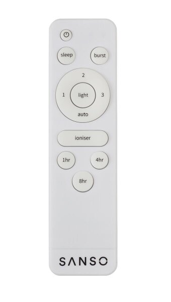 Lucci Air Luftreiniger & Deckenleuchte Sanso weiß