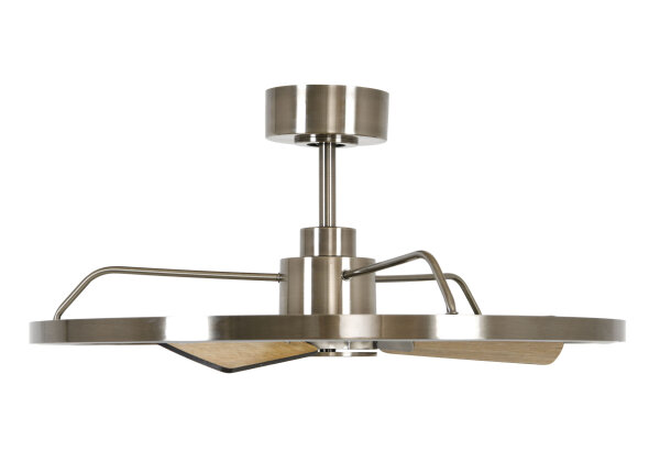 Lucci Air Deckenventilator Cessna Antik Nickel mit LED Beleuchtung