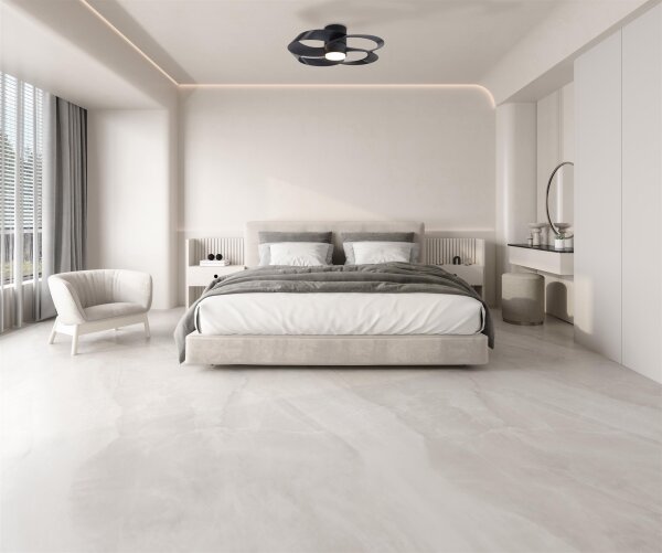 Mantra Rose Deckenventilator LED Fernbedienung dimmbar Holzoptik