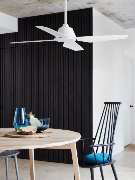 Lucci Air Deckenventilator Aria Schwarz mit LED Beleuchtung