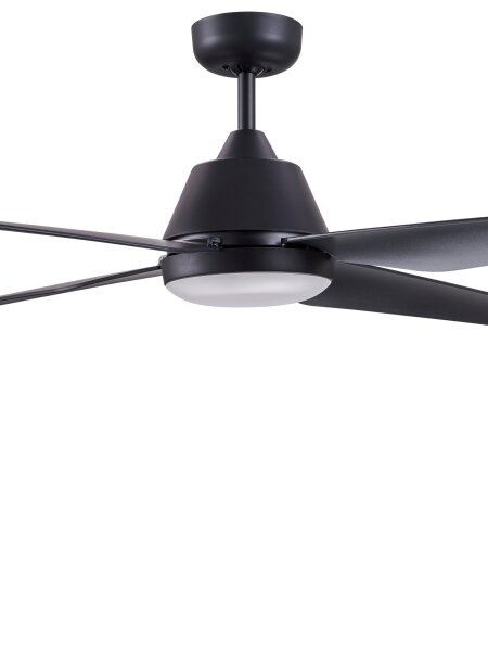 Lucci Air Deckenventilator Aria Schwarz mit LED Beleuchtung