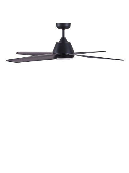 Lucci Air Deckenventilator Aria Schwarz mit LED Beleuchtung