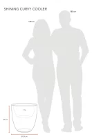 8 Seasons Design Shining Curvy Cooler weiß