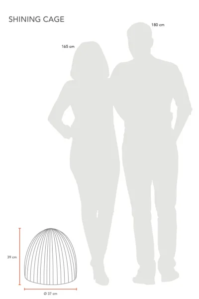 8 Seasons Design Shining Cage Solar