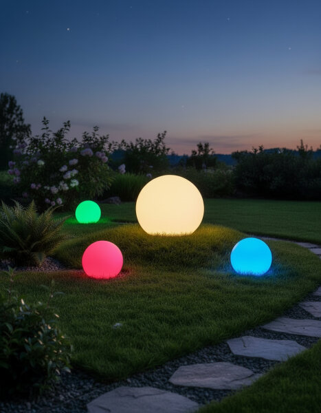 8 Seasons Design Shining Globe RGB 40cm